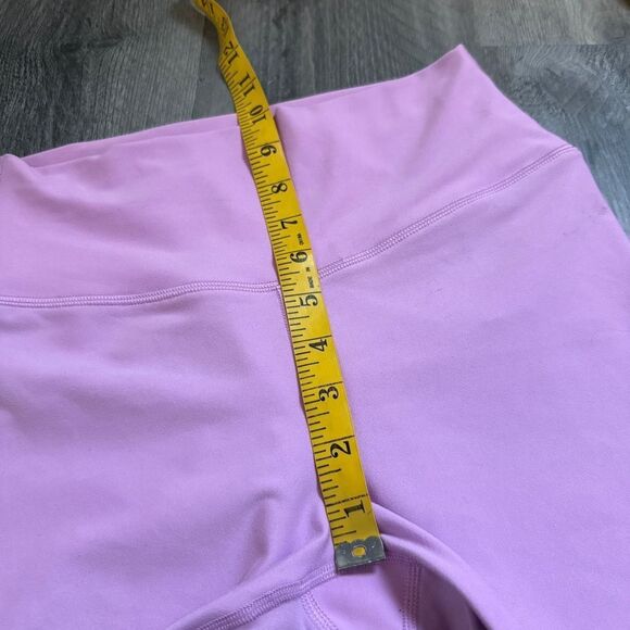 Abercrombie & Fitch YPB Bike Shorts Purple Pink Small Stretch - Picture 8 of 11